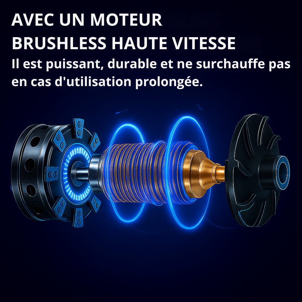 VenturaAir™ – Souffleur puissant sans fil pour la poussière