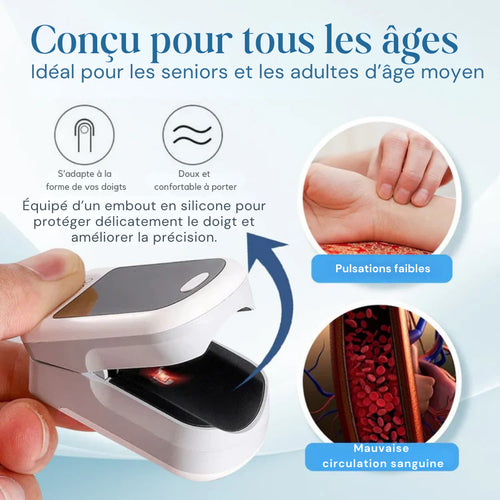 GlucoCheck™ | Obtenez une mesure glycémique fiable en 5 secondes sans piqûre