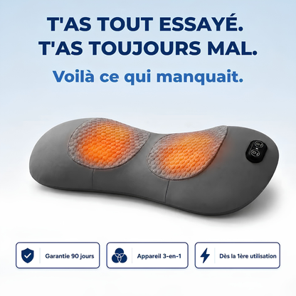LombaConfort – Soulagement Chauffant 3-en-1 Pour Le Dos