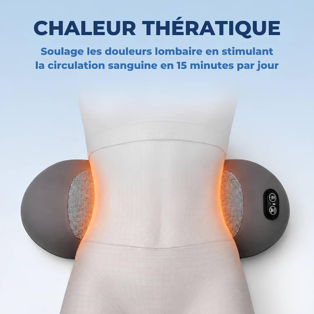 LombaConfort – Soulagement Chauffant 3-en-1 Pour Le Dos