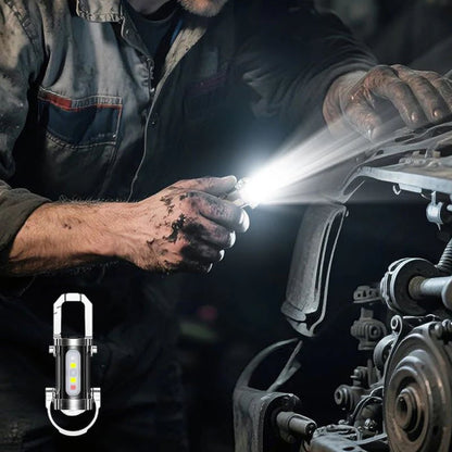 LumiClip™ – Lampe de poche rechargeable et portable porte-clés