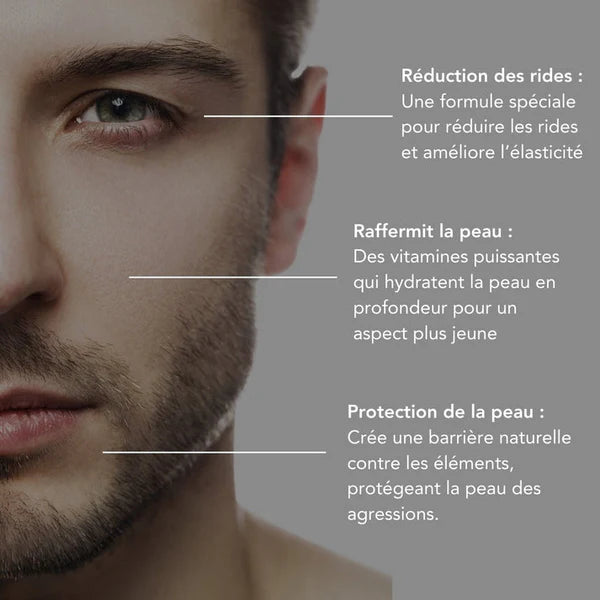 Force™ – Crème Anti-Rides Régénérante pour Homme