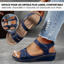 Sandales élégantes et orthopédiques tout confort pour femme
