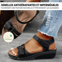 Sandales élégantes et orthopédiques tout confort pour femme