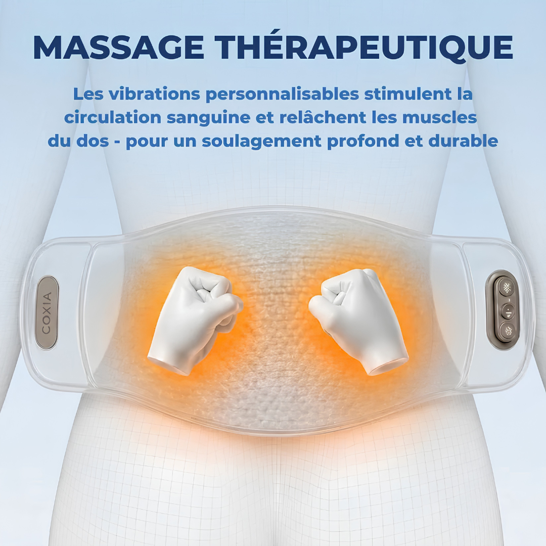 LombaConfort – Soulagement Chauffant 3-en-1 Pour Le Dos