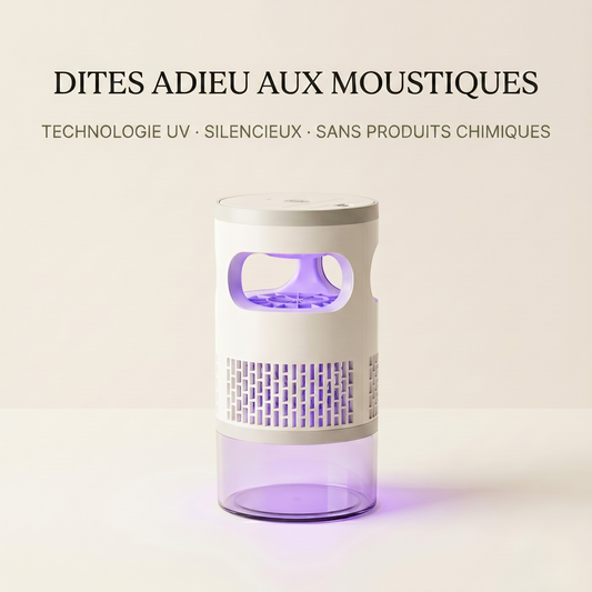 MosquiSafe - Piège à Moustiques Silencieux