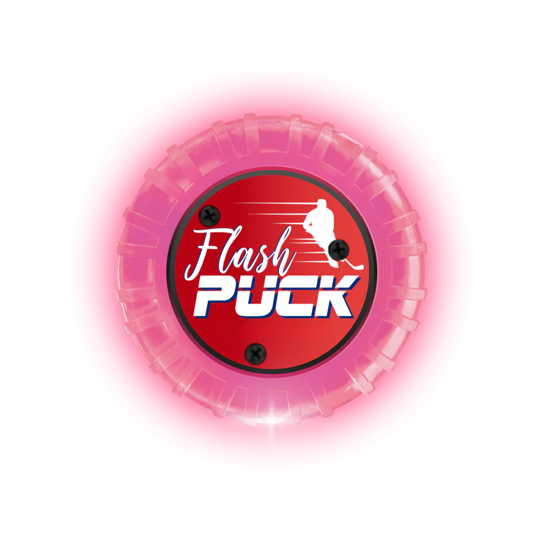 Flash Puck™ – Puck de hockey lumineuse et rechargeable