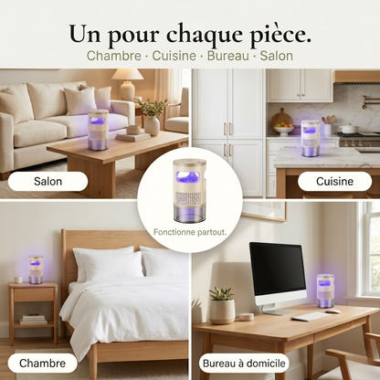 MosquiSafe - Piège à Moustiques Silencieux