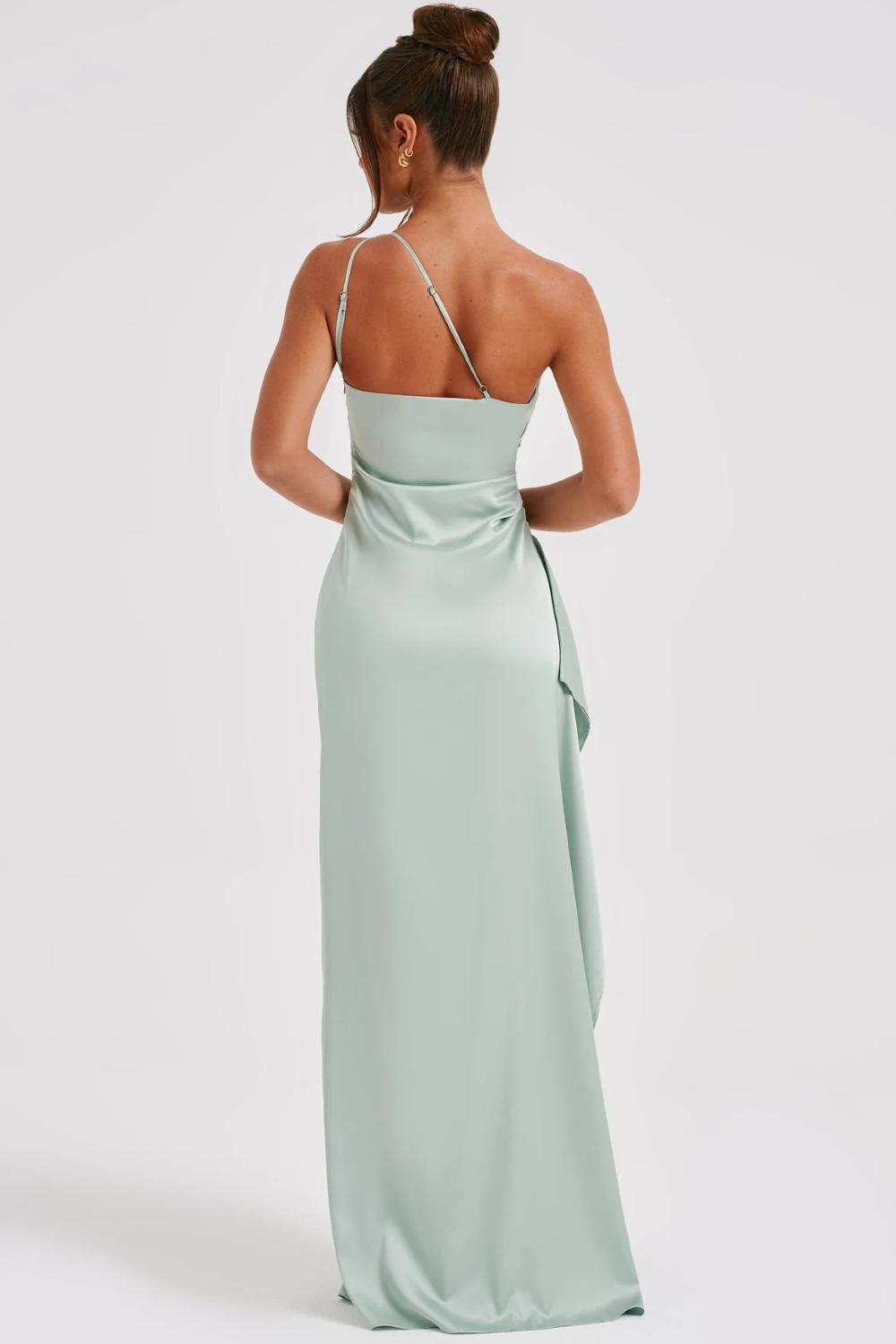 Loralei – Abendkleid mit Asymmetrischem Ausschnitt, Elegante Lange Abendmode