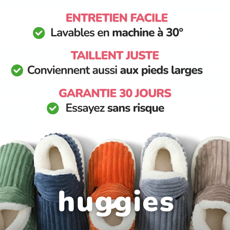 Huggies™ – Chaussons Ultra Confort Doux et Moelleux