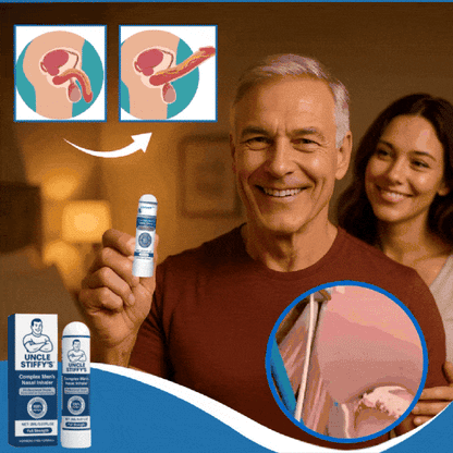 Uncle Stiffy's™ Inhalateur nasal | Des érections fermes en 5 minutes – sans pilules!
