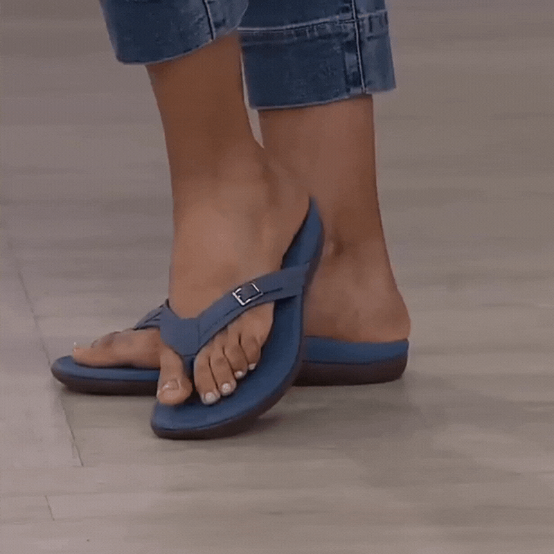 Celina - Tongs à confort orthopédique