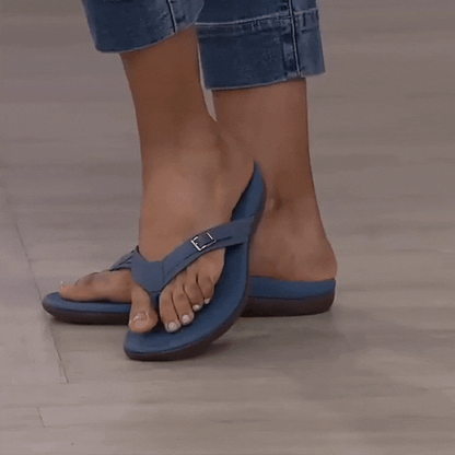 Celina - Tongs à confort orthopédique