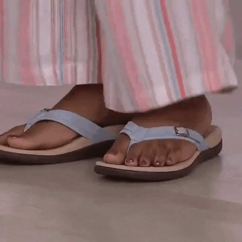 Celina - Tongs à confort orthopédique