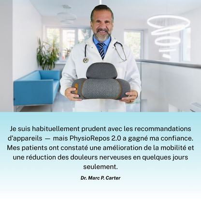 CALMEO™ – Libérez-vous des tensions cervicales avec notre soutien 3-en-1