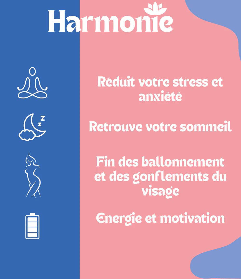 Harmonie™ – Boisson naturelle anti-stress et sommeil réparateur