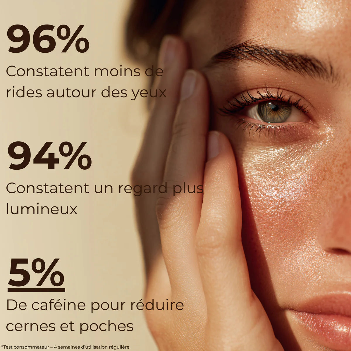 Caférise™ – Stick anti-cernes à la caféine