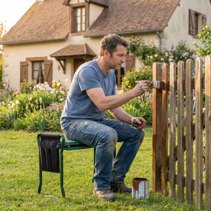 Banc de jardinage