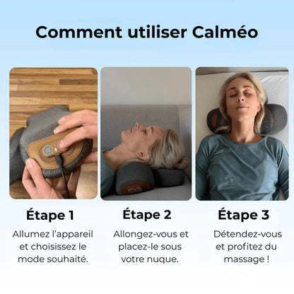 CALMEO™ – Libérez-vous des tensions cervicales avec notre soutien 3-en-1