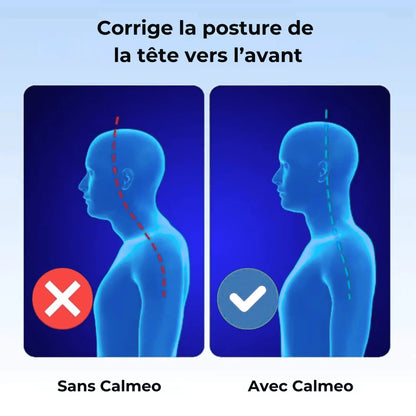 CALMEO™ – Libérez-vous des tensions cervicales avec notre soutien 3-en-1