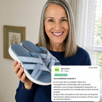 Zenéa™ - Sandales à confort orthopédique pour femme