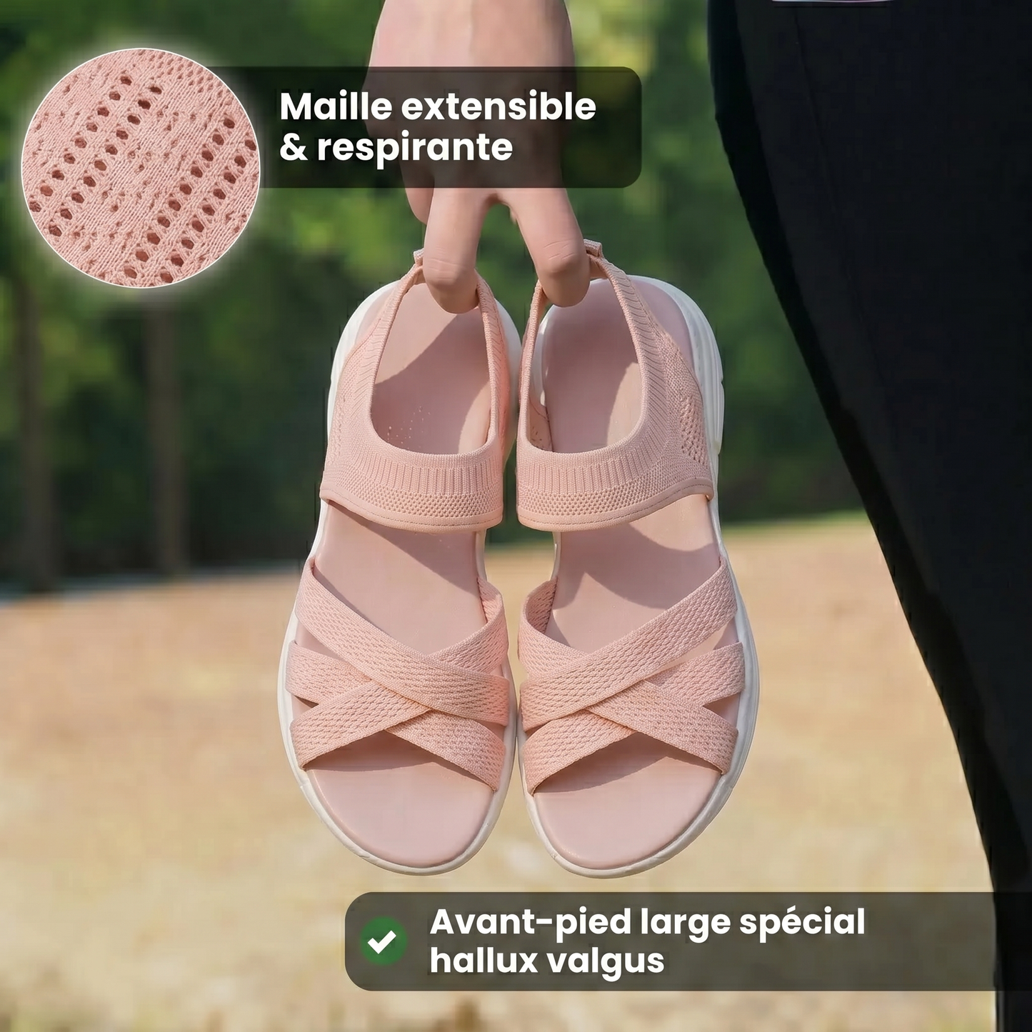ErgoLina™ - Sandales à confort orthopédique pour femme