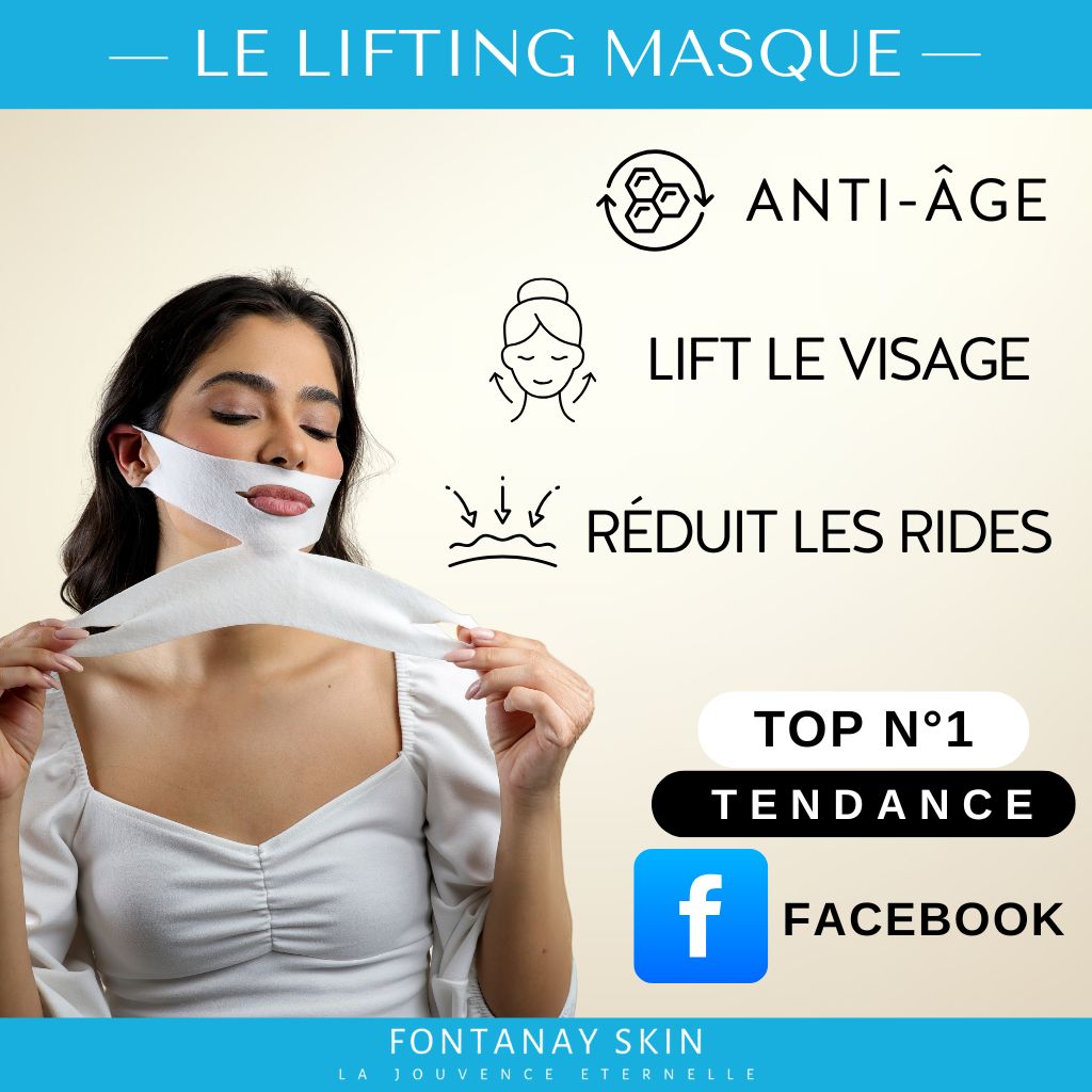 FontanaySkin™– Masque Liftant Réutilisable