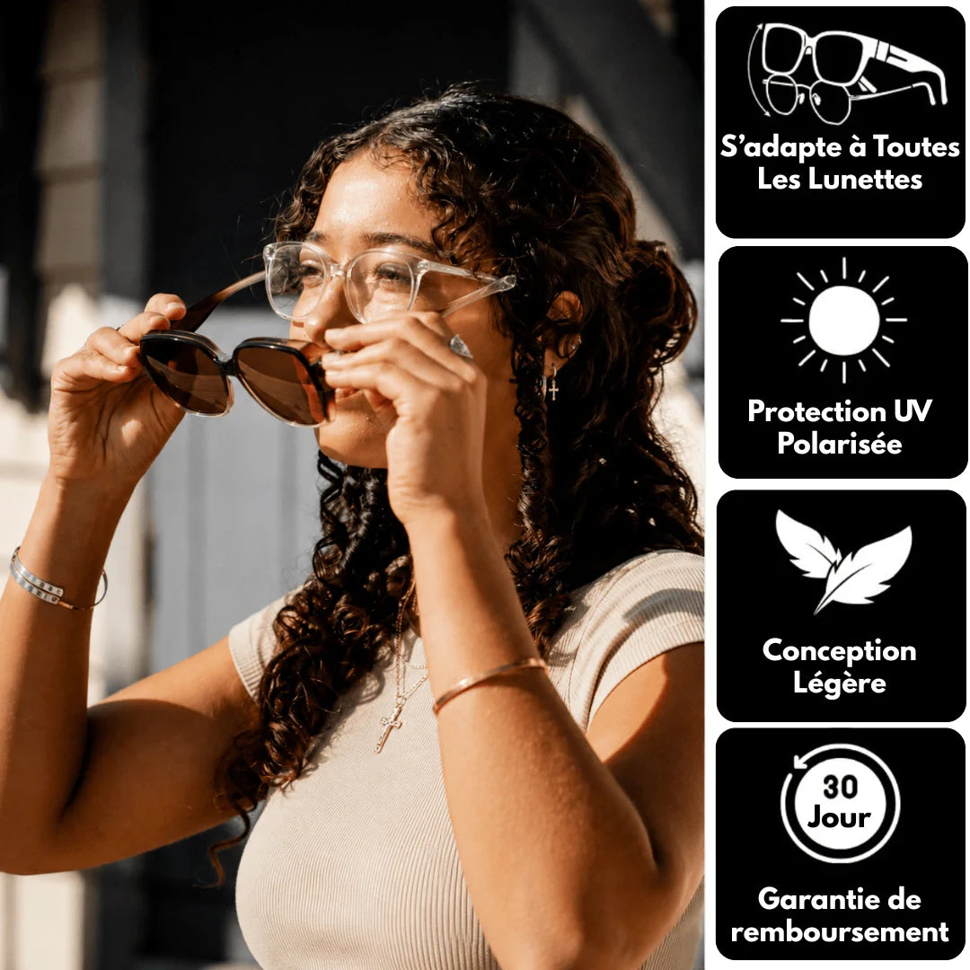 Sur-lunette polarisé
